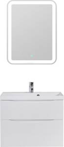 Мебель для ванной BelBagno Marino H80 bianco lucido