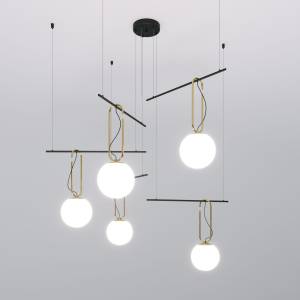 Подвесной светильник Eurosvet Riche 70143/5 черный Smart