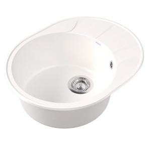 Мойка кухонная Dr.gans Виола 580 25.140.B0580.401 белый, 58x46