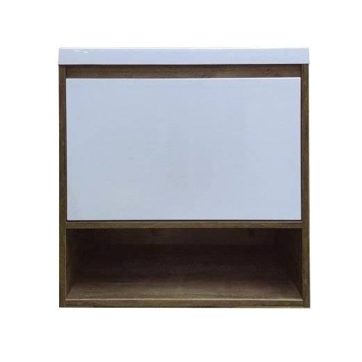 Тумба с раковиной Эстет Monaco Wood ФР-00010681 подвесной, 1 ящик, 62x61
