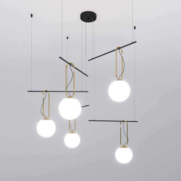 Подвесной светильник Eurosvet Riche 70143/5 черный Smart