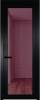 Межкомнатная дверь Profil Doors 1 AGP цвет профиля Черный, стекло безопасное 6 мм фиолетовое шпион 600x2000