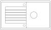 Мойка кухонная Blanco Zia 5 S 520515 белый фото 5