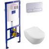 Комплект Унитаз подвесной Villeroy&Boch Subway 2.0 5614R201 alpin + Инсталляция 9224 6100 + Кнопка Viconnect 92249061