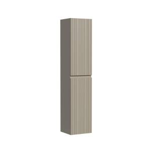 Шкаф-пенал Sancos Code PCD35GP подвесной, 35x35x165, Серая платина