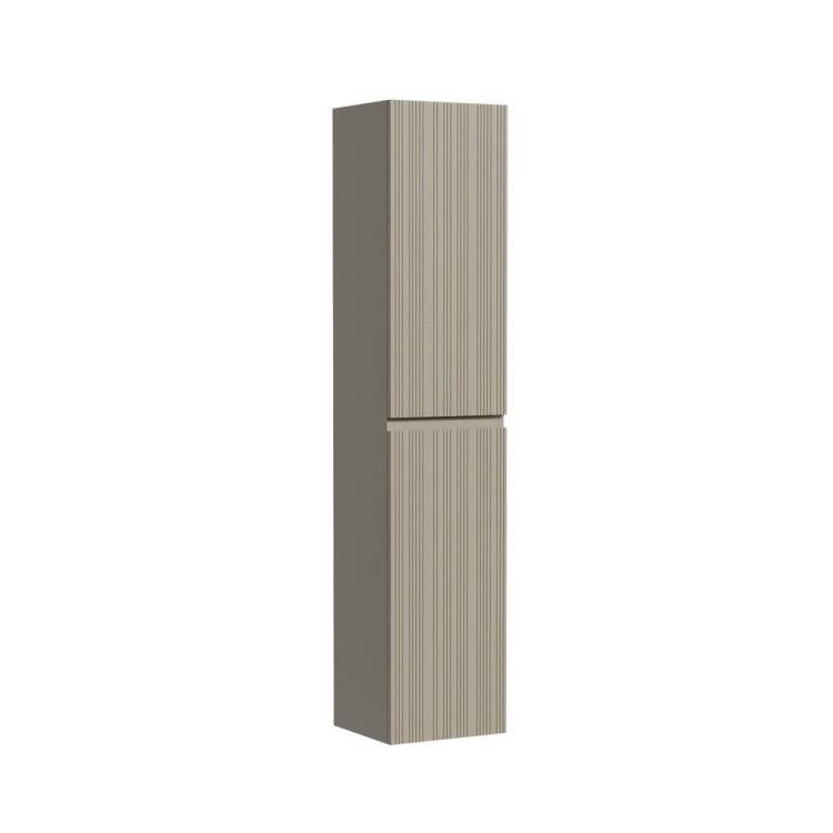Шкаф-пенал Sancos Code PCD35GP подвесной, 35x35x165, Серая платина