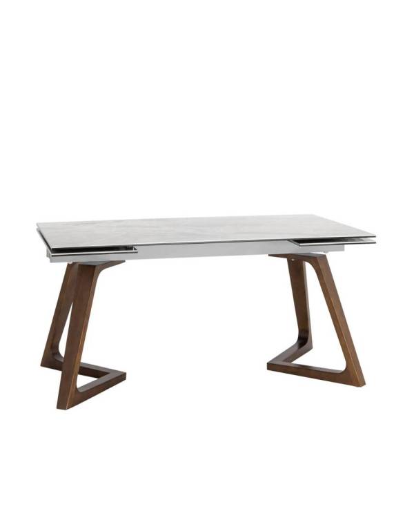 Стол обеденный Stool Group Артизан DT8765ZW-3C 160 5673 DUAL керамика 160(240)x90x76