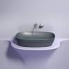 Раковина Ceramica Nova Element CN6049MDH темный антрацит матовый, 60x38 фото 3