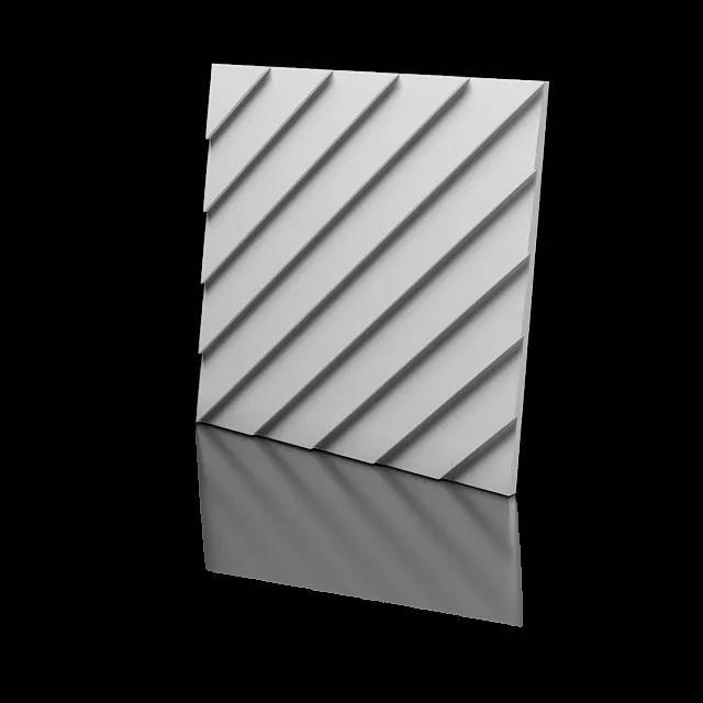 Дизайнерская панель Artpole GM-0034 Lambert Platinum глянец 59.8x2.2x59.8