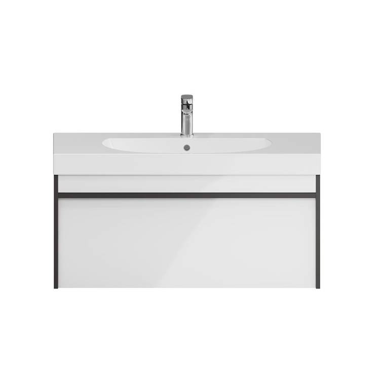 Тумба с раковиной Kerama Marazzi Modula арабика, 100 см, раковина BG.wb.100