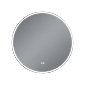 Зеркало круглое Vincea VLM-3DE800-2 80, с подсветкой и антиазапотевателем