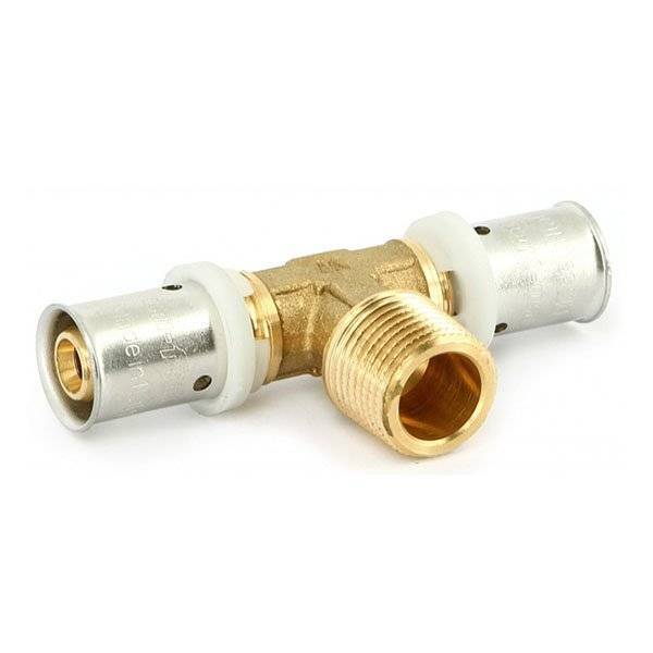 Тройник UNI-FITT пресс-Н 20 х 3/4 х 20