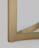 Стол журнальный Stool Group Кассия ECT-292-BRCGS-brown 5105-9 темная керамика 90x90x40 фото 7