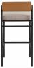 Стул барный Stool Group Балла FDC9939 sDC6095-4+b270-28 бежевый, коричневая экокожа фото 4