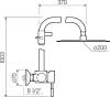 Душевая стойка РМС SUS124-003DK-3 фото 6