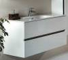 Тумба под раковину Armadi Art Vallessi 837-120-W 120x46 см white 2 полки