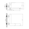 Смеситель для ванны с душем Haiba HB61590 хром фото 2