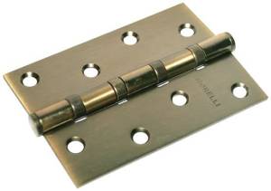 Петля карточная Morelli MSN 100X70X2.5-4BB COF кофе, с подшипником