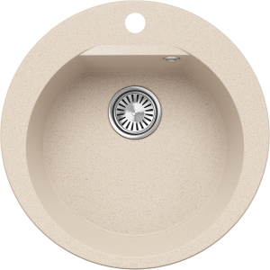 Кухонная мойка Polygran Atol ATOL-520 854796 Кремовый 52x52