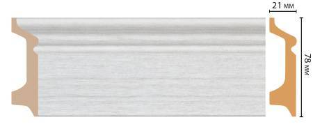 Плинтус DECOMASTER D122-1070 240x2.1x7.8