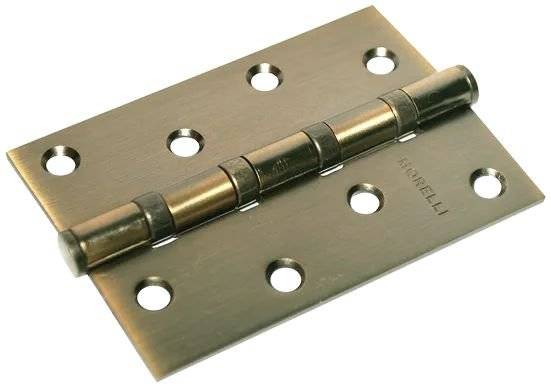 Петля карточная Morelli MSN 100X70X2.5-4BB COF кофе, с подшипником