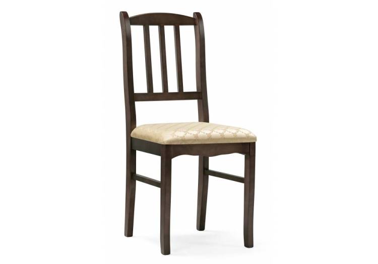 Деревянный стул Woodville Муриел 679329 Орех / андрис бежевый