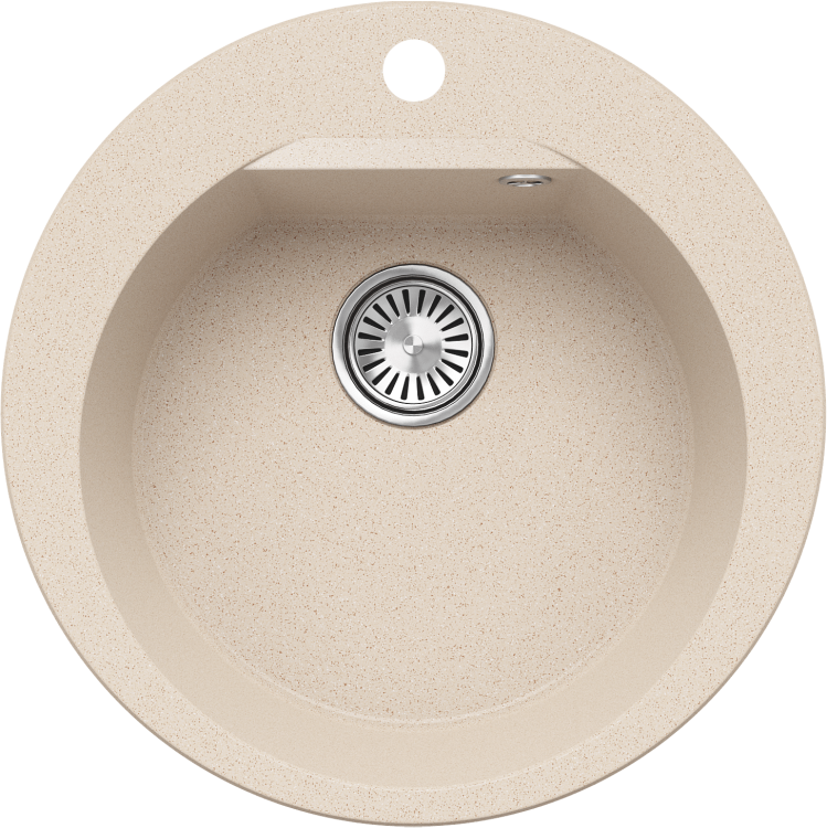 Кухонная мойка Polygran Atol ATOL-520 854796 Кремовый 52x52