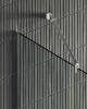 Душевая перегородка MaybahGlass MGD-695-5у 79x195, стекло прозрачное 8 мм, профиль хром матовый фото 5