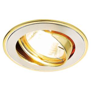 Встраиваемый точечный светильник Ambrella light Standard Spot 104A SS/G