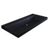 Раковина Uperwood Classic Quartz 293020635 черная матовая, космос, 100x45