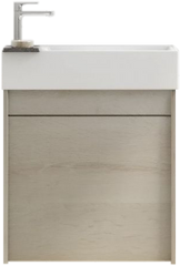 Тумба для комплекта Art&Max Family-400-1D-SO-PB R , 40, подвесная, Pino Bianco