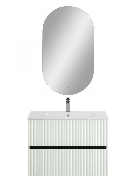 Тумба с раковиной Art&Max Torino Лотос, 58.5x80