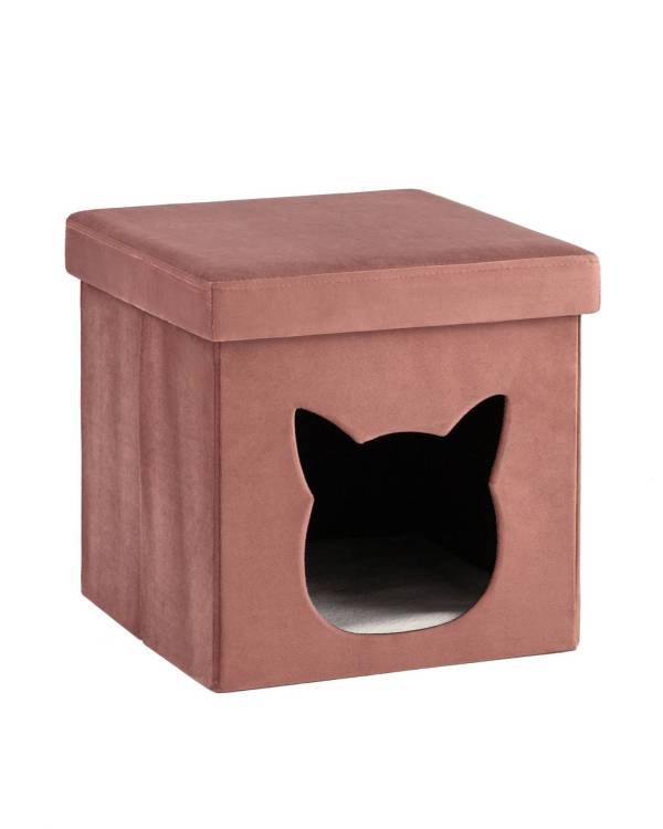 Пуф Stool Group Store Pet HS-PT55 V34 розовый, с ящиком