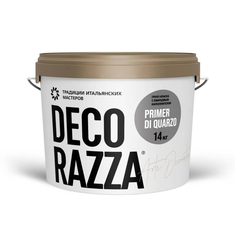 Грунт укрывающий кварцевый Decorazza Primer di Quarzo 14 кг