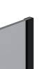 Шторка на ванну Watersense Paula W00211 профиль черный матовый, стекло тонированное, 60x140 фото 10
