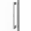 Душевая дверь Kerama Marazzi Cristallo CT.140.1/2.SD.BN раздвижная, с функцией soft close, профиль брашированный никель, 140х210 фото 3