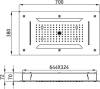 Верхний душ RGW Shower Panels SP-71 фото 4