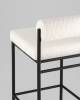 Стул полубарный Stool Group Балла vd-plb-balla-cm01 букле молочный фото 7