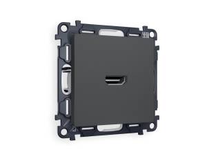 Комплект механизма розетки HDMI 2.0 Ambrella Volt Alfa MA914010