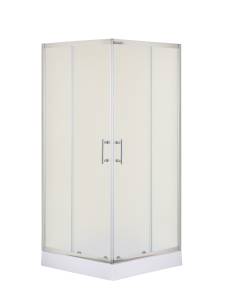 Душевой уголок Taliente TA-09092-1MP профиль хром, стекло матовое, 90x90x195