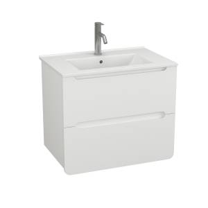 Тумба с раковиной Veneciana Orinoko 70 57041 белый глянец