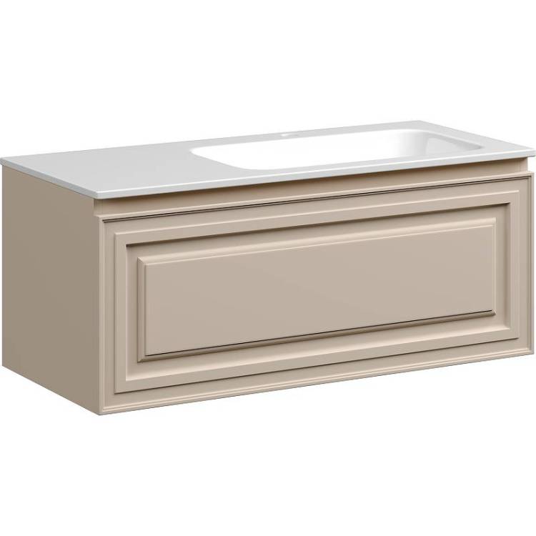 Тумба под раковину Sancos Very VR100RCE 100 см, R, Beige Soft
