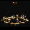 Люстра Crystal Lux Agata Sp24 V2 Gold/Transparente фото 4