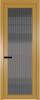 Межкомнатная дверь Profil Doors 1 AGP цвет профиля Золото, стекло безопасное 6 мм мору тонированное 700x2000