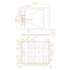Поддон для душа RGW TUS-W прямоугольный, белый, 90x120 фото 7