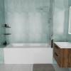 Акриловая ванна Vincea VBT-2G170-FR с каркасом, белая, 170x70x47 фото 3