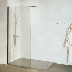 Душевая перегородка RGW Walk In WA-010B 351001010-14 Черный 100x195