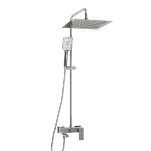 Душевой комплект Wasserkraft A177.118.126.010.CH хром, со смесителем