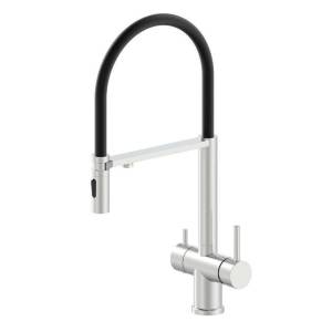 Смеситель для кухни Oliveeka K OL-458009-BN под фильтр, никель матовый