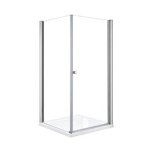 Душевой уголок Cezares ELENA-W-A-1-90-C-Cr профиль хром, стекло прозрачное, 90x90x195